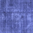 thumbnail image 1 of Ahgly Company Indoor Square Oriental Blue Industrial Area Rugs, 6' Square, 1 of 4