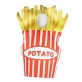 thumbnail image 3 of Disfraz de papas fritas, divertido cosplay para fiestas de máscaras y presentaciones en el escenario., 3 of 8
