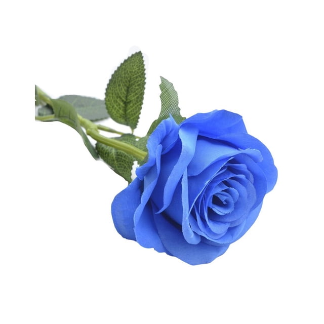 20 Pieces/Kit Fake Roses Portable Solid Color Simulation Household Wedding Party Artificial Flower Branch Photography Prop