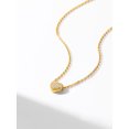 thumbnail image 4 of PROSTEEL Collar con colgante de amor de corazón de plata esterlina, collares de cadena chapados en oro, colgante de circonita cúbica para mujeres, niñas, cumpleaños, colección de San Valentín, 4 of 8