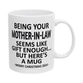 thumbnail image 2 of Glass&Bottle Ceramic Coffee Mug for In-Law Humorous Novelty Cup Ideal for Christmas Holidays and Birthdays Durable Kitchen Accessory for Daily Use, 2 of 7