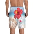 thumbnail image 4 of Lsque Pikmin Mens Sleep Pajama Shorts,Short Pajama Pants, Cotton Ultra-Soft Knit-X-Large, 4 of 9