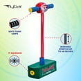 thumbnail image 4 of Flybar My First Foam Pogo Jumper for Kids, Screen-Free Active Foam Pogo Stick w/ Squeak, Indoor Outdoor Bungee Hopper Toy for Balance & Coordination, Bouncy, Supports 250 lbs, Football Helmet, Ages 3, 4 of 7