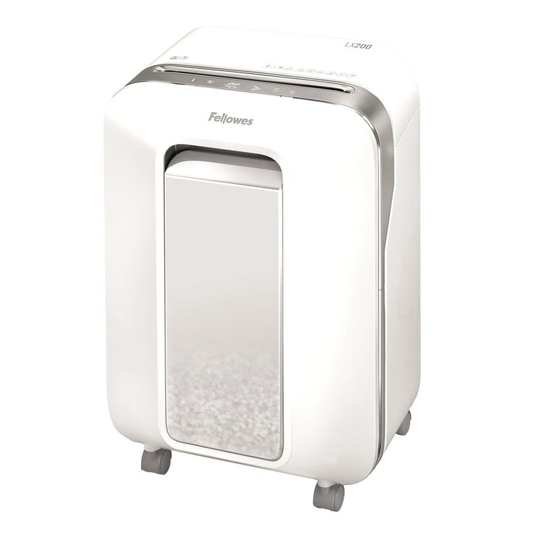 Fellowes シュレッダー 12MCs ホワイト Amazon.co.jp: フェローズ シュレッダー 家庭用 電動 12枚細断 ミニ