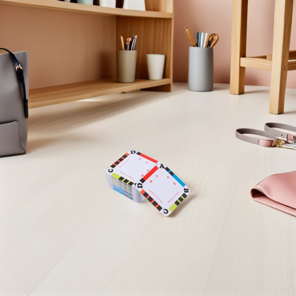 Moluckfu 200Ud Tarjetas De Papel Para Tejer DIY Con Superficie Lisa Y Resistente Para Manualidades