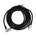 thumbnail image 1 of Conectores de Frecuencia Ultraelevada Sunnimix PL259 a Cable de Montaje de Antena Móvil de Radio de Coche Cable PL259 UHF a SO239, 1 of 8