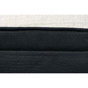 22 Inch Weaver Air Flex Straight Horse Cinch Girth Black Roll Snug Buckle
