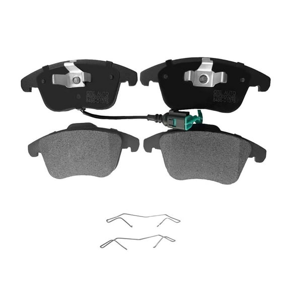 Front Ceramic Brake Pad Kit For 2009-2017 Volkswagen Tiguan