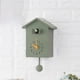 thumbnail image 4 of Reloj De Pared De Cuco Voces De Pájaros Naturales Reloj De Péndulo Con Casa De Pájaros Para Arte De Pared Hogar Sala De Estar Cocina Oficina Decoración Verde Blanco Azul Yuarrent HA027977-03, 4 of 6