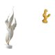 thumbnail image 5 of Escultura de plumas, figura decorativa, escultura de pollo, figura de resina, adorno de forma única, adecuada para el hogar, la oficina, el dormitorio, 5 of 8