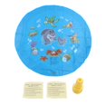 thumbnail image 2 of Summer Outdoor Sprinkler Pad,Splash Pad Foldable Adjustable Water Spraying Mat Splash Play Mat Crafted with Care, 2 of 14