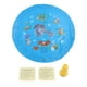 thumbnail image 1 of Almohadilla de salpicaduras plegable y ajustable con presión de agua, antideslizante, para verano, para exteriores, para niños y perros, 1 of 14