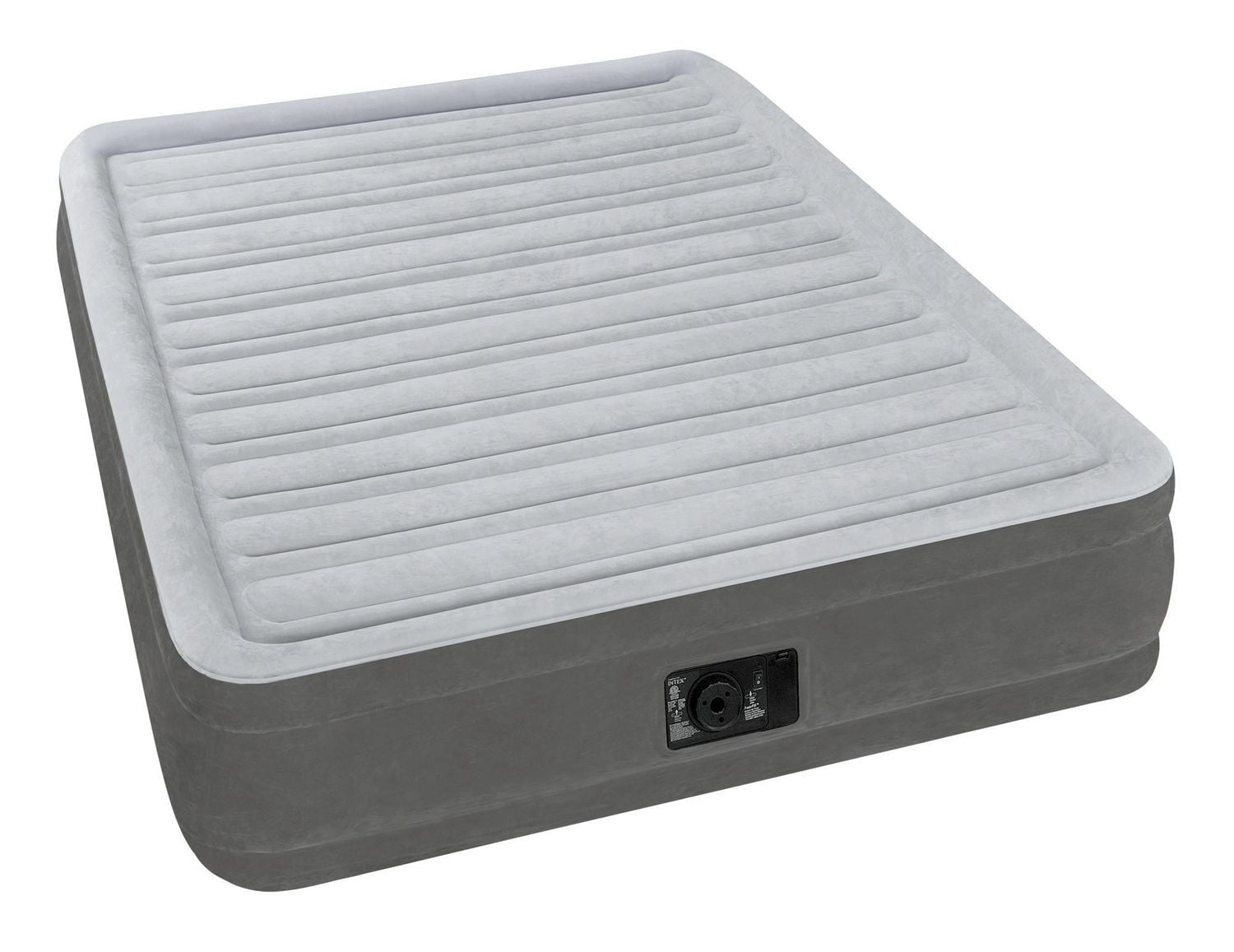 INTEX Dura-Beam® Comfort-Plush Mid-Rise Air Mattress with Built-in Pump, 13in. Full
