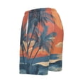 thumbnail image 7 of Men's Pajama Bottoms Athletic Shorts For Men Casual Cotton Beach and The Palm Trees, 7 of 7