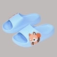 thumbnail image 4 of IVEYRTF Kids Slides Shoes Non Slip Thick Sole Casual Solid Color Home Slippers Bathroom Indoor Summer Comfort Breathable Slide Sandals, 4 of 7