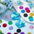 thumbnail image 5 of 1set 300pcs 10 colors Large Sequins for Crafts 29mm Loose Glitter Foil Sequins Flat Round Sequin Paillettes Bright Flake for Christmas Birthday Wedding Festival Party DIY, 5 of 6