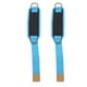 thumbnail image 1 of 2 correas de tobillo para máquina de cable, con anilla en D de hierro, para gimnasio, para entrenamiento físico, color azul, 1 of 14