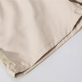 thumbnail image 5 of Eltusu Girls Casual Shorts, Loose Fit Flower Hem Solid Color Elastic Waist Summer Shorts Beige Size 4-5 T, 5 of 6