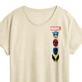 thumbnail image 3 of Marvel - Logos - Women's Short Sleeve Graphic T-Shirt, 3 of 5
