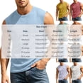 thumbnail image 4 of Pafei Tyugd Tank Shirts for Men with Pocket Casual Crewneck Muscle Tank Tops Big and Tall Sleeveless Basic T-shirt Green M, 4 of 10