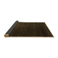 thumbnail image 2 of Ahgly Company Indoor Square Abstract Brown Modern Area Rugs, 8' Square, 2 of 4