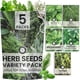 thumbnail image 1 of Semillas de hierbas FAMILY SOWN, paquete de 5: albahaca, eneldo, menta, perejil y tomillo, 1 of 7