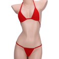 thumbnail image 4 of LAICAIW Bikini Micro String pour Femmes 2 Pcs Maillot de Bain Transparent Extrême Mini Ensemble String Maillot de Bain Tenue de Bain, 4 of 6