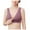 Purple, variant on gakvbuo Sleeping Nursing Bras For Womens Wirefree Breastfeeding Women Feeding Plus Size Maternity Bras No Underwire Bra Button Front Openable Breathable Underwear Pregnant Bralette