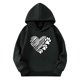 thumbnail image 3 of Sudaderas con capucha para niños y niñas, sudaderas casuales de manga larga, lindas sudaderas de gran tamaño con bolsillo de polar, chaquetas para niñas, 3 of 4