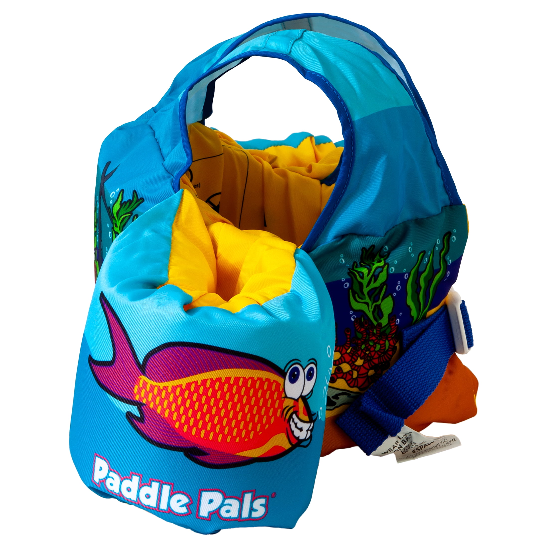 Body Glove Paddle Pals Life Jacket USCG Approved, Kids Swim Vest, 30 to 50 lbs, Fish Tank