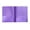 Purple, variant on 1 Pcs Plastic Pocket Folders with Prongs,Three-Hole Punch Prong Fasteners,Heavy-Duty 2-Pocket File Folders,Plastic File Folders with Business Card Holder,Letter Size Plastic Folders,(Yellow)