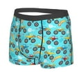 thumbnail image 2 of Disketp Cartoon Monster Truck Men'S Boxer Briefs,Soft And Breathable Cotton Underwear With Comfortflex Waistband, 2 of 8