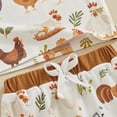 thumbnail image 6 of Okbabeha Baby Boy Girl Summer Clothes Chicken Short Sleeve T-Shirt Farm Animal Shorts Sets Toddler Western Outfits, 6 of 9