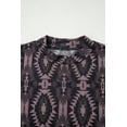 thumbnail image 6 of Stylish Western Aztec Mesh Top with Mock Neck - Perfect for Summer | [ZhiHiMeRi] | (US 8-10)M, 6 of 10