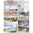 thumbnail image 5 of Pink Santa Christmas Fluorescent Light Covers for Ceiling Lights 4x2 feet,3 Pack Magnetic Light Filters for Classroom,Snowflake Xmas Pink Striped Fluorescent Light Shade Panel for Office School Drop, 5 of 9