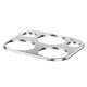 thumbnail image 5 of Cateissary Cubierta de la cámara del teléfono Protector de película de lente de cámara de teléfono de aleación de aluminio, dorado, Teléfono y Comunicación Plata i12Pro, 5 of 6