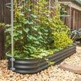 thumbnail image 6 of Vego garden Modular Wall Trellis System Five Section 8.0' Long for 4.0' x 8.0' (10 in 1) Garden Beds, 6 of 9