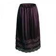 thumbnail image 3 of Half Slips For Women - Underskirt Dress Extender with Lace Trim, Knee Length, 3 of 6