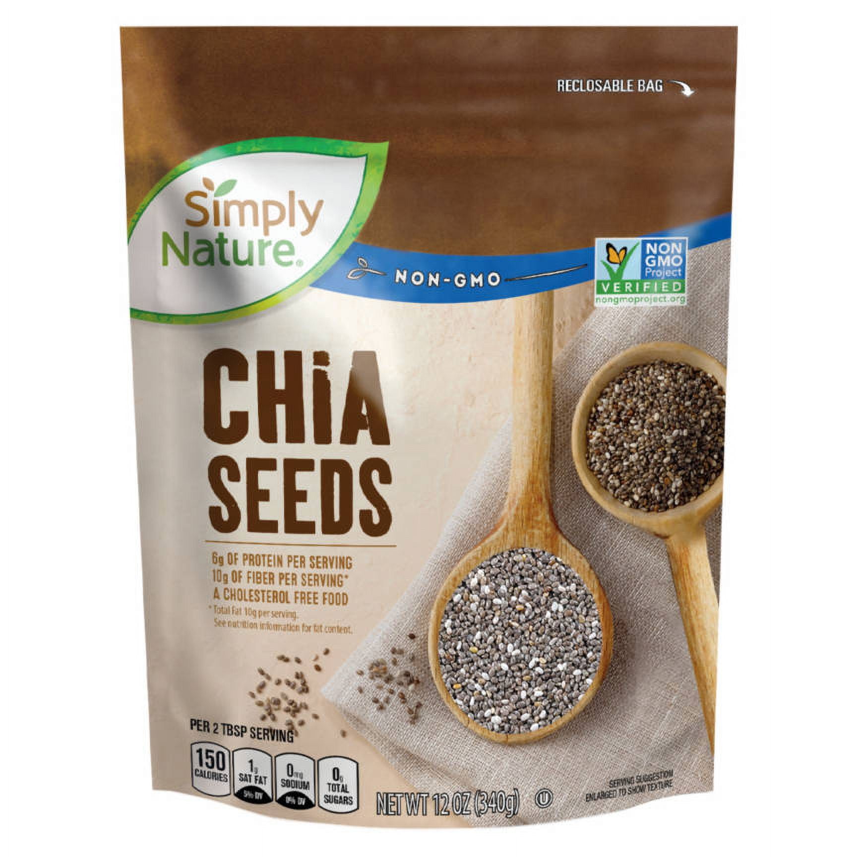 Chia Seeds, 12 oz- Pack of 5