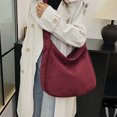 thumbnail image 4 of Bolso Mano para Estudiantes Universitarios Con Asa Superior Correa Ajustable PU Mujer, 4 of 9