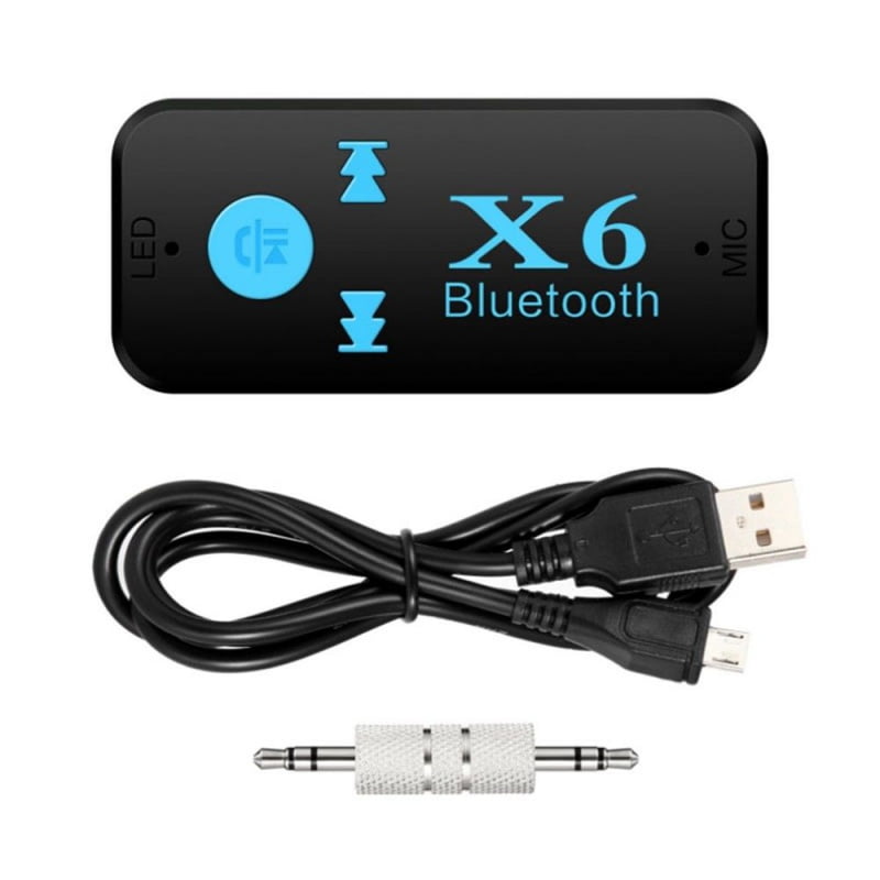 Wireless Handsfree Car Kit 3.5MM Bluetooth USB Receiver Stereo Audio