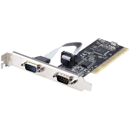 UPC: 0065030891318 | StarTech.com 2-Port PCI RS232 Serial Adapter Card  Dual Serial DB9 Ports  Expansion/Controller Card  Windows/Linux  Standard/Low Profile