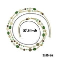 thumbnail image 6 of Bocar Long Statement Necklaces for Women Trendy, Boho Costume Jewelry Layered Crystal Beaded Collar Necklaces for Women (NK-10084-green), 6 of 10