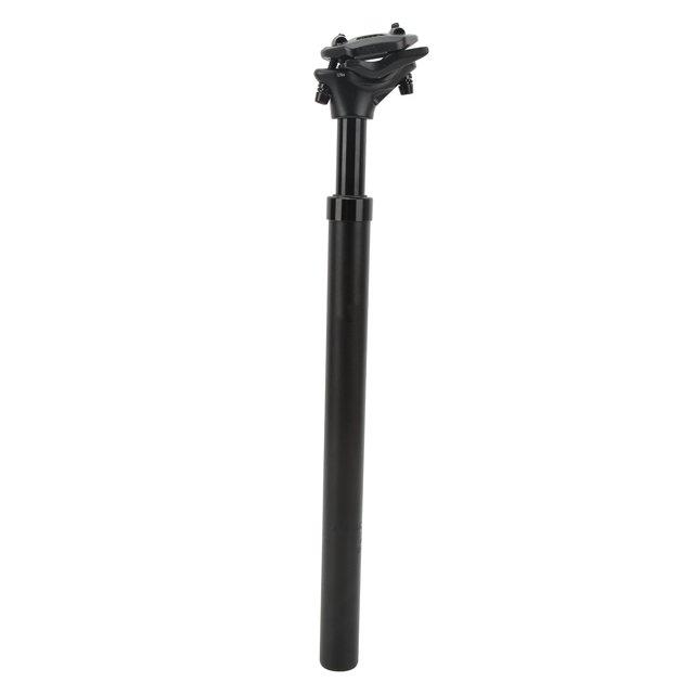 Bike Dropper Post, Shock Absorption Anti Skid Scale Line Suspension Seatpost Aluminum Alloy CNC Machined For Replacement Part