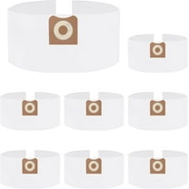 8 Pack VF3501 Filter Bags ,Compatible with Ridgid and Workshop 3 to 4.5 Gallon Shop Vacuum Replacement Part VF3501 23738 WS32045F WD40500 WD40700 WD40501 WD45500 WD45220