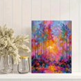 thumbnail image 2 of Abstract Forest Canvas Wall Art, Colorful Tree Print for Living Room, Bedroom, Dining Room, Home Office and Hallway Decor, 2 of 8