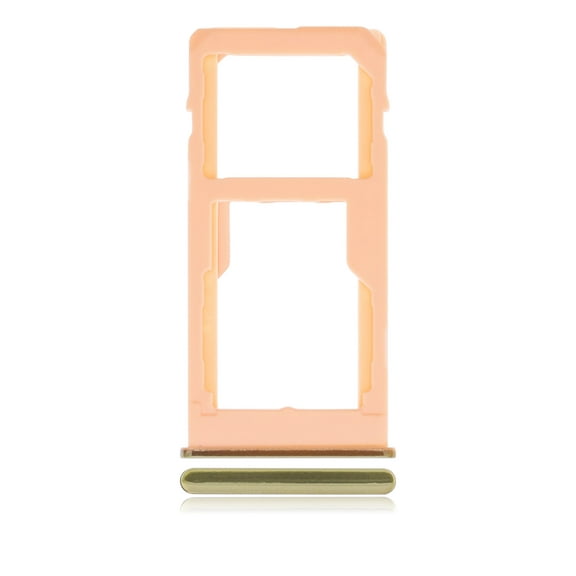 Replacement Dual Sim Card Tray Compatible For Samsung Galaxy A60 (A606 / 2019) (Cocktail Orange)