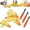 3PCS, variant on Veyro Duck, Anti-Destructive Calming Duck Toy for Dogs with Quack Sound, 2026 New Interactive Plush Anxiety Relief for Anxious Puppies & Chewers, Durable Crinkle Stuffed Pillow (Large)