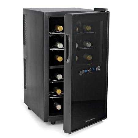 Wine Enthusiast  18-Bottle Dual-Zone Free Standing Wine