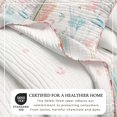 thumbnail image 2 of Coastal Quilt Set - Lightweight, Soft, All-Season - 2-Piece Reversible Bedding Set (Twin / Twin XL, Coral Reef), 2 of 6